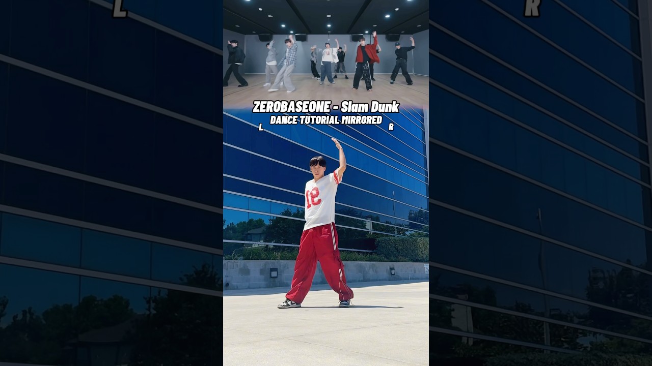 ZEROBASEONE - ‘Slam Dunk’ DANCE TUTORIAL MIRRORED #kpoptutorial