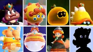 Super Mario Bros. Wonder - All Daisy Transformations Power-Ups & Wonder Effects