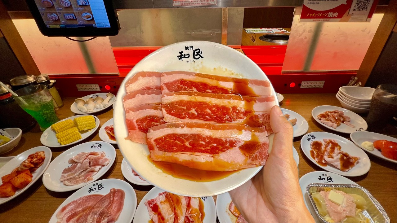 Барбекю-буфет в Японии