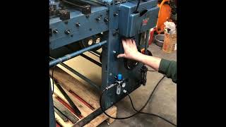 Cooper 800 flexo press - two colour