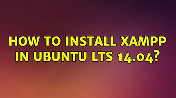 Ubuntu: How to install Xampp in Ubuntu LTS 14.04?