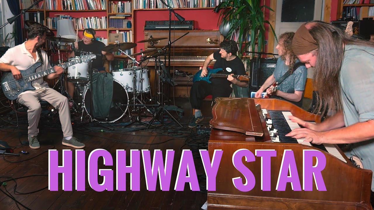 Highway Star (Deep Purple) | Martin Miller Session Band | Rehearsal Take
