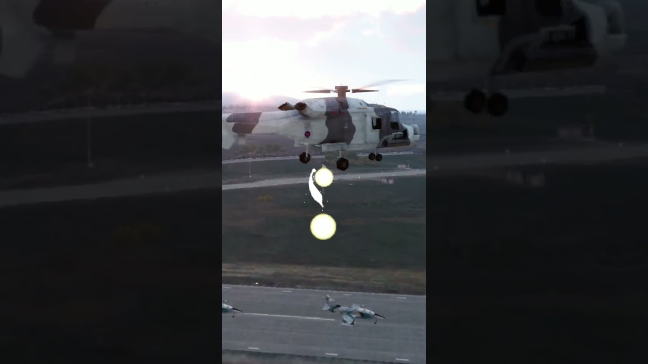 Wildcat Ah1 helicopter destroyed by Metis At13 Missile - Epic Game Battle