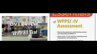 WPPSI Test ( Wechsler Preschool and Primary Scale of Intelligence) Vibration classes (Home Science)