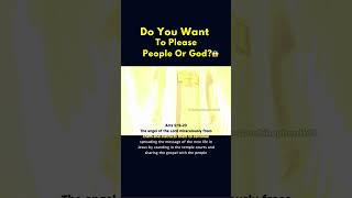 Do You Want To Please People Or God? 🥹🤯#Shorts #Youtubeshorts #Viral #Catholic #Angel #Bible #Fypシ
