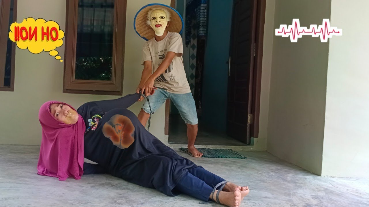 drama parodi❤😭ibu hamil dibius dan disekap penjahat sampai melahirkan
