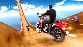 Superhero Bike Stunt GT Racing screenshot 3