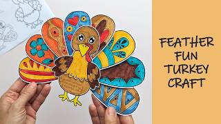 Turkey Craft for Kids | Easy Thanksgiving Paper Craft Tutorial News