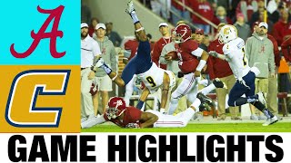 #8 Alabama vs Chattanooga Highlights | 2023 FBS Week 12 | College Football Highlights