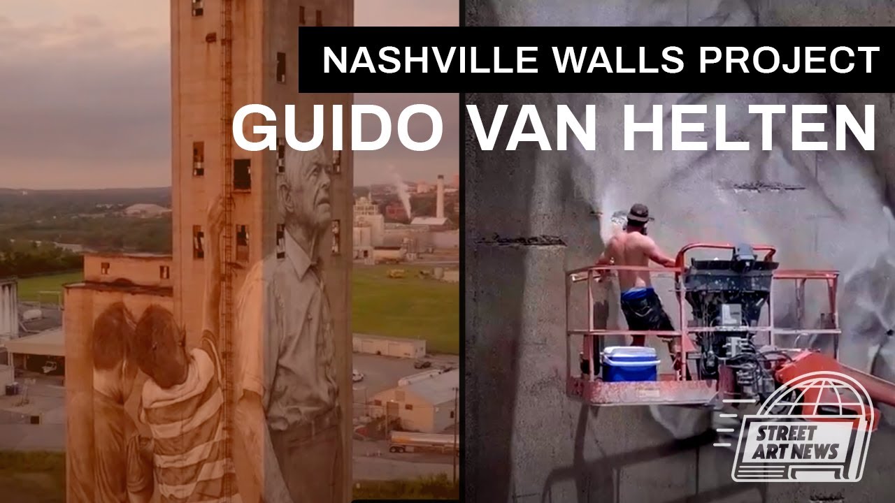 Guido van Helten in Nashville, USA