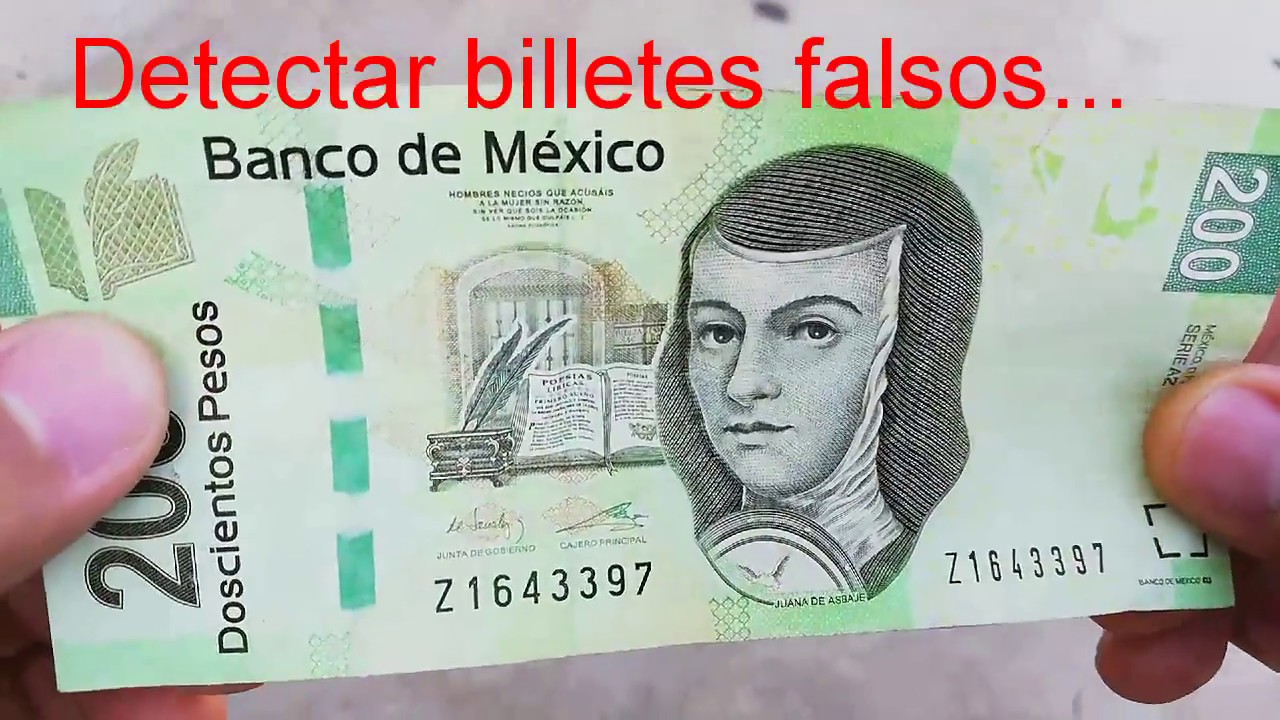 Conoce cómo identificar billetes falsos según Banxico - Tabasco HOY