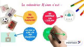A'siam le calendrier du Ramadan des enfants