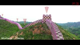 Great Wall of china vfx Matchmove/camera tracking
