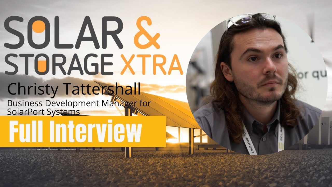 Christy Tattershall, Business Development Manager/SolarPort Systems, discusses SolarPort's products!