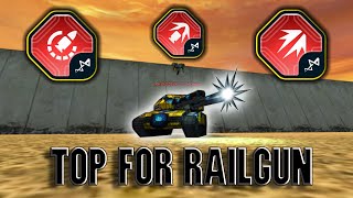 Tanki Online - TOP FOR RAILGUN | EPIC Kills & Highlights!