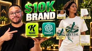 How To Start A $10k Brand With Kittl + ChatGPT (Kittl Brand Studio) screenshot 4