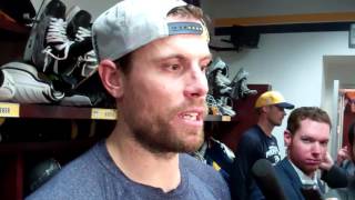 Shea Weber - Post Game - Predators vs Hurricanes