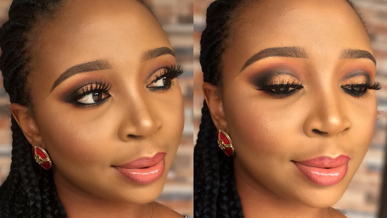 BRONZE GOLD SMOKEY EYE MAKEUP TUTORIAL | SMOKE WITH ME #1 | TONI ESU
