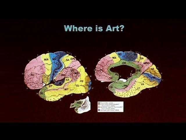 human brain art