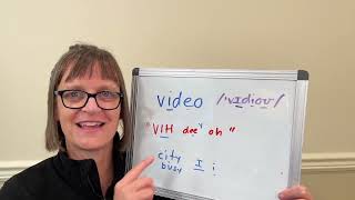 How to Pronounce Video