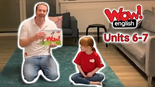 Wow English Red | English with Steve and Maggie | Units 6-7 | Wattsenglish