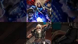 Who will win challenge 🔥 | Cosmic King Thor vs Old King Thor #marvel #thor