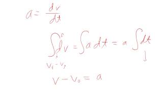 PHYS 2425 Constant Acceleration