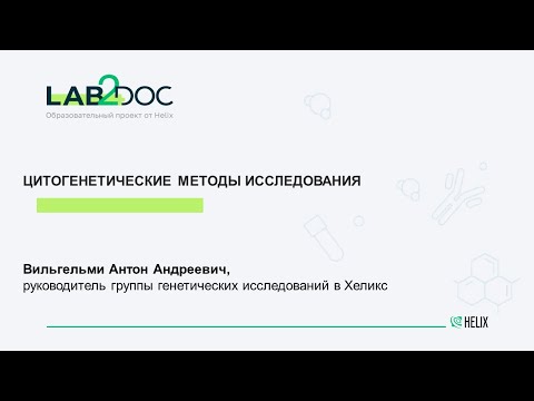ЦИТОГЕНЕТИЧЕСКИЕ МЕТОДЫ ИССЛЕДОВАНИЯ