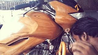 Bike polish turn into wooden with background music screenshot 5