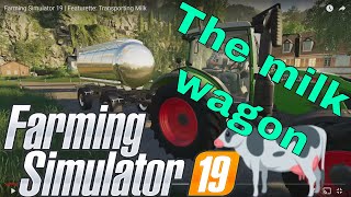 NEW Farming Simulator 19 milk trailer  4K Ultra HD Let's talk