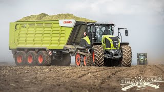 Claas Event 2021 | Axion TT Abfahrgespann | Jaguar 990 TT | Maishäckseln | Xerion TS | Corn Chopper