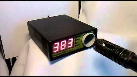 DIY, homemade airsoft chrono (2nd video)