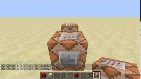 Command Block Usage Tutorial Part 1: Aquisition and Basic Use