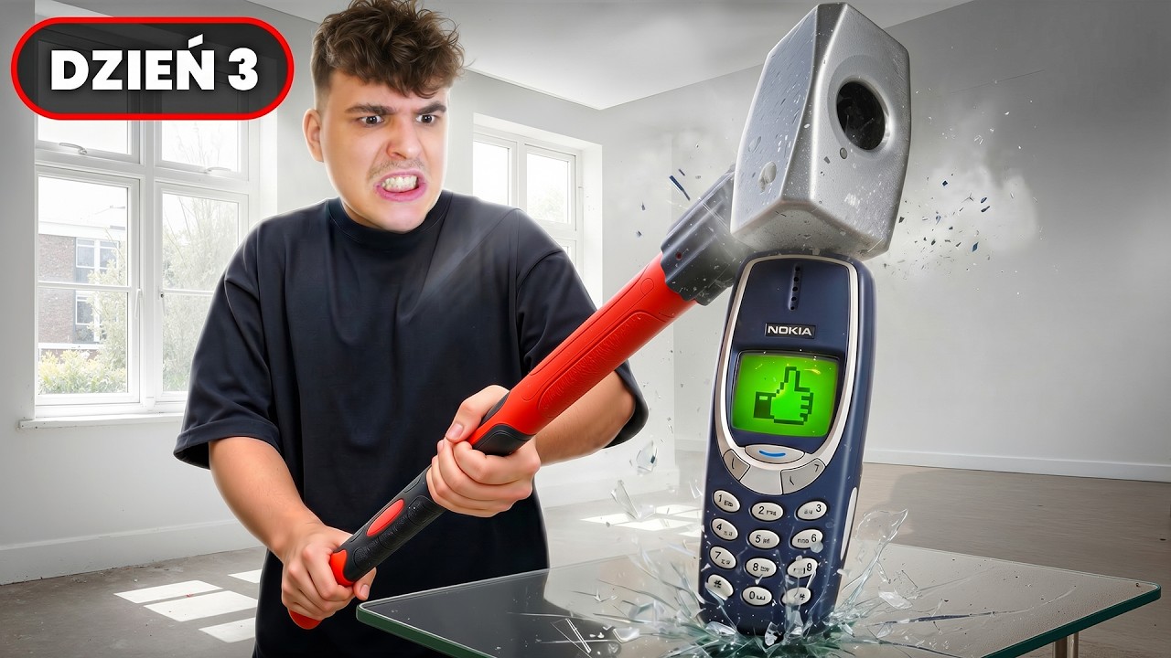 CZY WYTRZYMAM 7 DNI TYLKO Z NOKIĄ 3310?