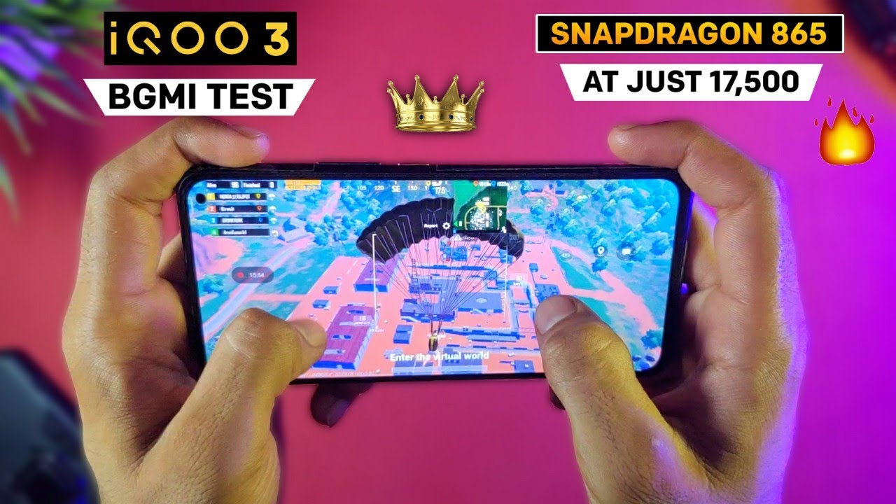 iQOO 3 SD865 At Just ₹17,500 Pubg Test Full Review 2021 | iqoo 3 pubg(bgmi) test 2021