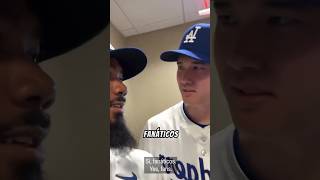 Ohtani ⚾️ aprendiendo algunas palabras en español 🔥😂⚾️‼️#mlb #dodgers #shoheiohtani