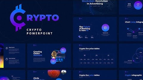 Powerpoint Templates: CRYPTO Powerpoint Template