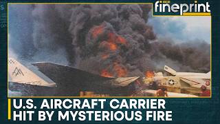 Uss Dwight D Eisenhower Suffers Fire At Shipyard Wion Fineprint