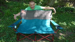 Kelty Low Loveseat Folding Double Camp Chair