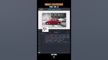 Image Colorizing #programación #htmlcss #javascript #inspiration #effect #code