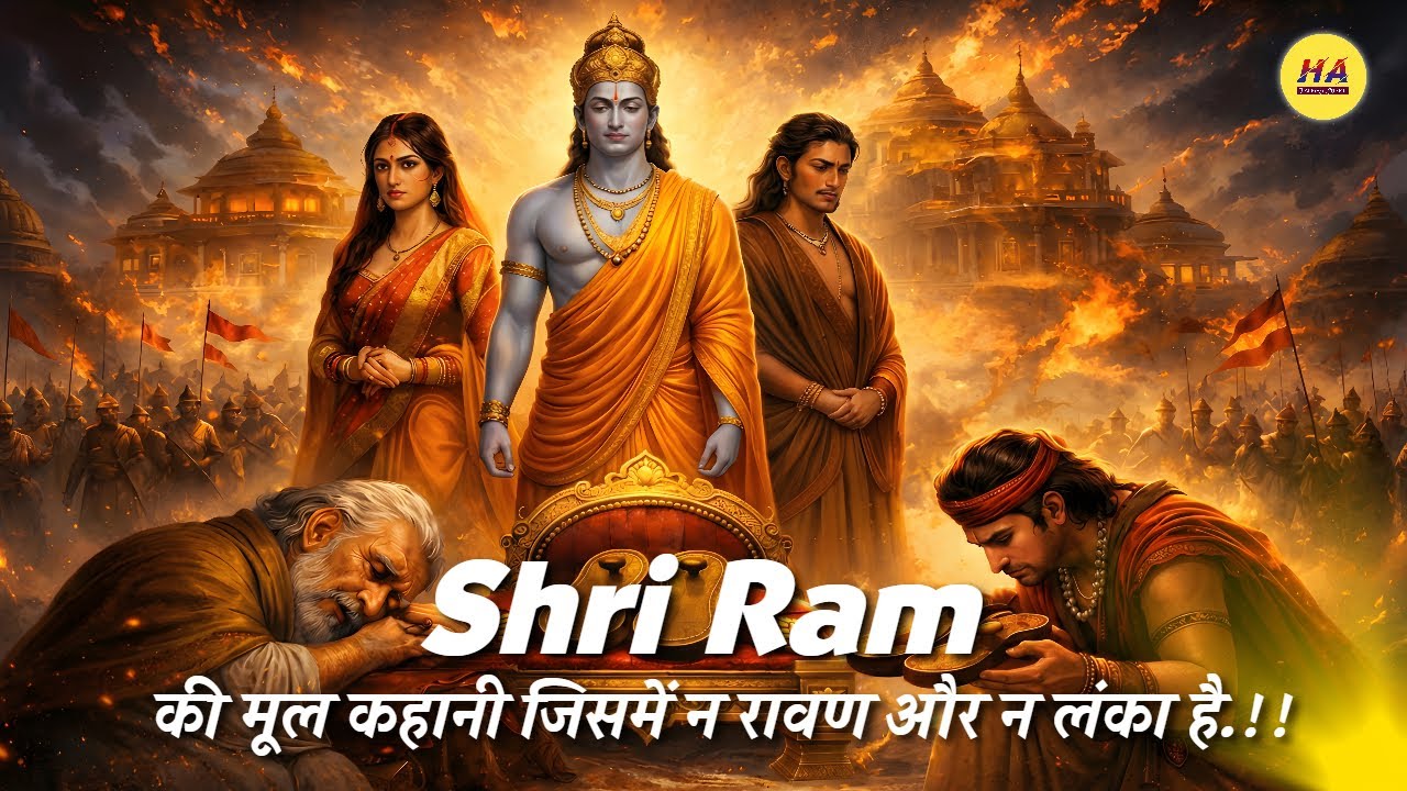 श्री राम की मूल कहानी जिसमें ना हनुमान है ना रावण है और ना ही किसी युद्ध का कोई वर्णन है ☸️