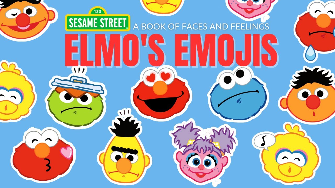 Elmo's Emoji A Book of Faces and Feelings (Read aloud Book for Kids