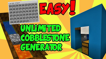 Minecraft Fully Automatic Cobblestone Farm - 1200 Cobble Per Hour - 1.16/1.15