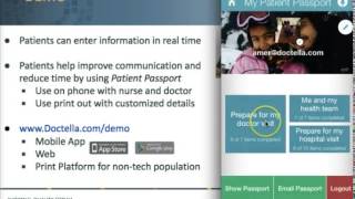 Demo of NQF Patient Passport and Doctella screenshot 1