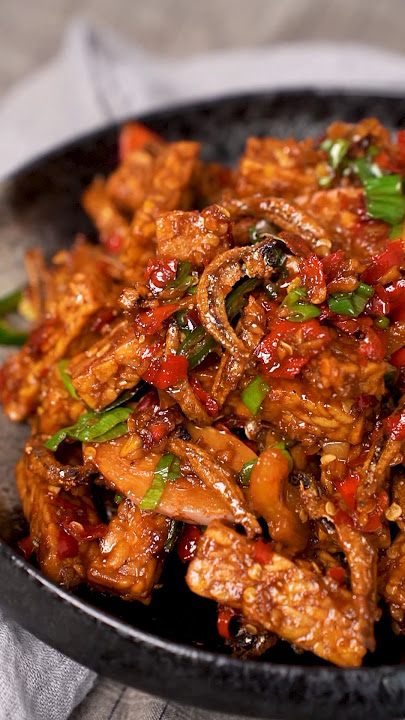 Tempe Orek Teri ! 😋🔥 #adekoerniawan #reciptempe