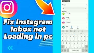 How to Fix Instagram Inbox not Loading in pc