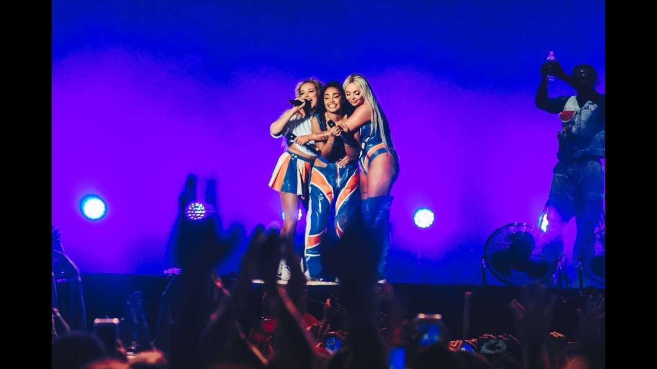 Jade, Jesy, Leigh-Anne and crowd covering Perrie's parts during the Festival GRLS! (Compilation)