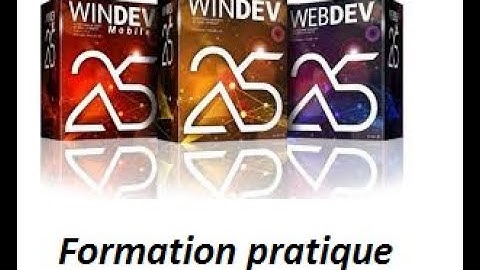 Comment créer un logiciel avec une base de données WinDev? Voici un Logiciel de Gestion WinDev...
