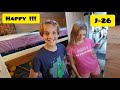 Les enfants dcouvrent leurs chambres  daily vlog j26  transformer un bus en campingcar 46 