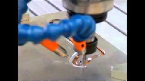 Processing aluminium with a cnc milling machine from isel UK